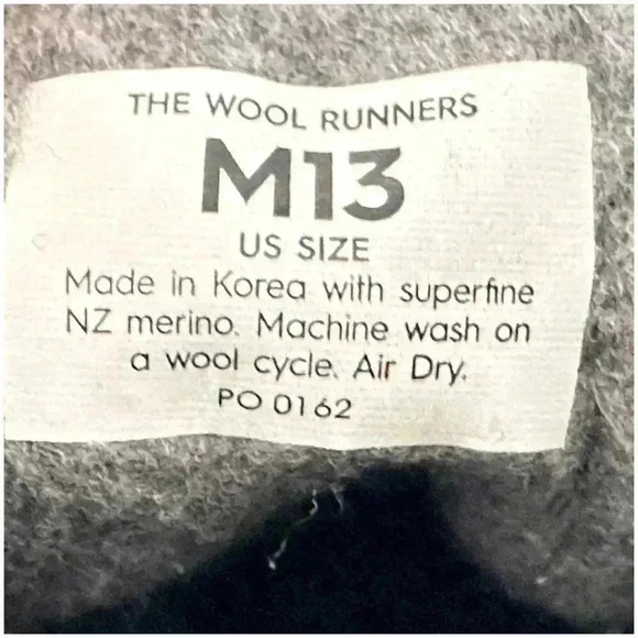 Allbirds Wool Runners Running Shoes Gray Mens 13 Merino Wool Lace Up Extra Laces main image 4